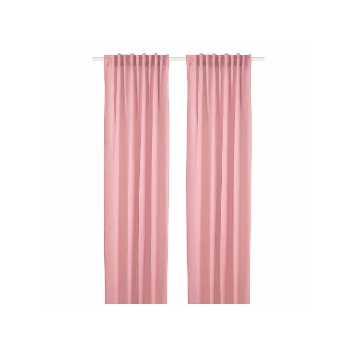 home-textiles/curtains-blinds/ikea-hilja-2-curtains-light-red-145x250cm