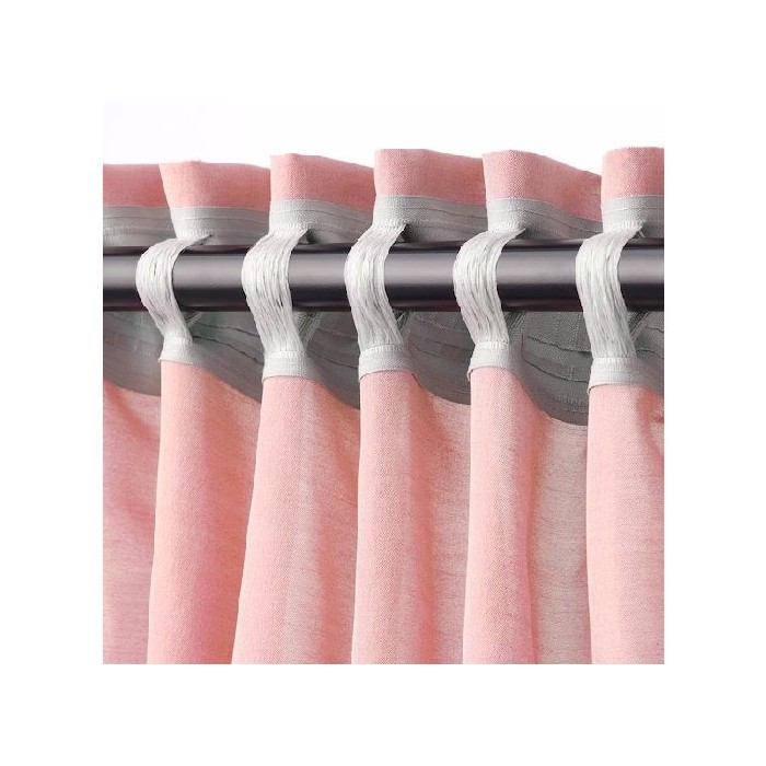 home-textiles/curtains-blinds/ikea-hilja-2-curtains-light-red-145x250cm