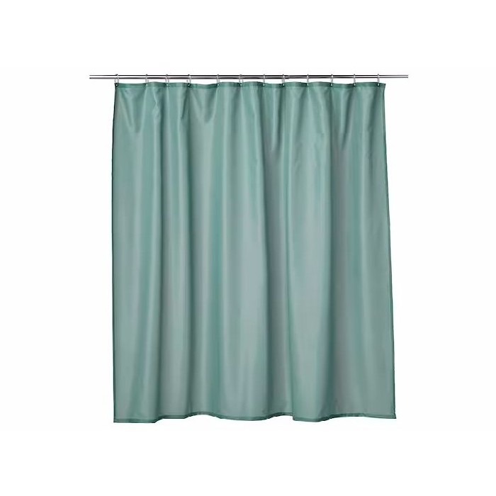 bathrooms/shower-curtains-rails-accessories/ikea-vannean-shower-curtain-grey-turquoise180x200cm