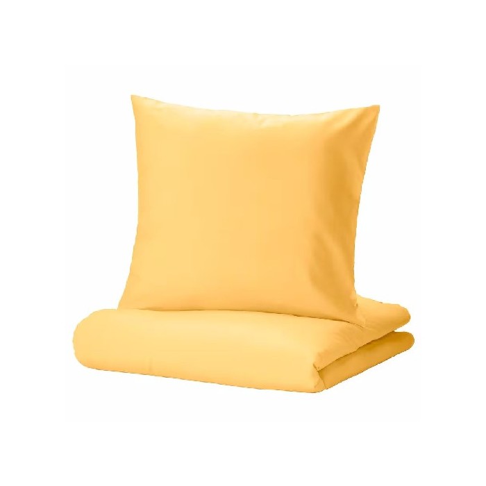 home-textiles/duvet-covers-sets/promo-ikea-nattsvarmare-bedding-set-2-pieces-yellow-140x20080x80cm