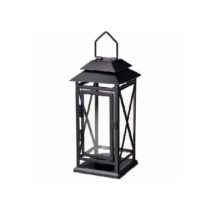 home-decor/candle-holders-lanterns/ikea-befasta-lantern-for-tealight-insideoutside-black-22cm