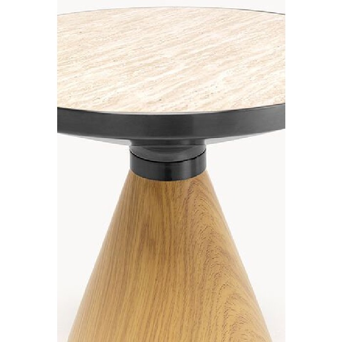 living/coffee-tables/kare-cono-coffee-table-oak-and-travertine-diameter-50cm