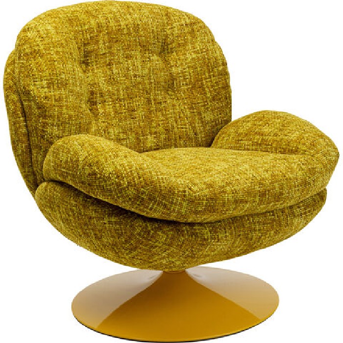 sofas/designer-armchairs/kare-cosy-yellow-swivel-armchair