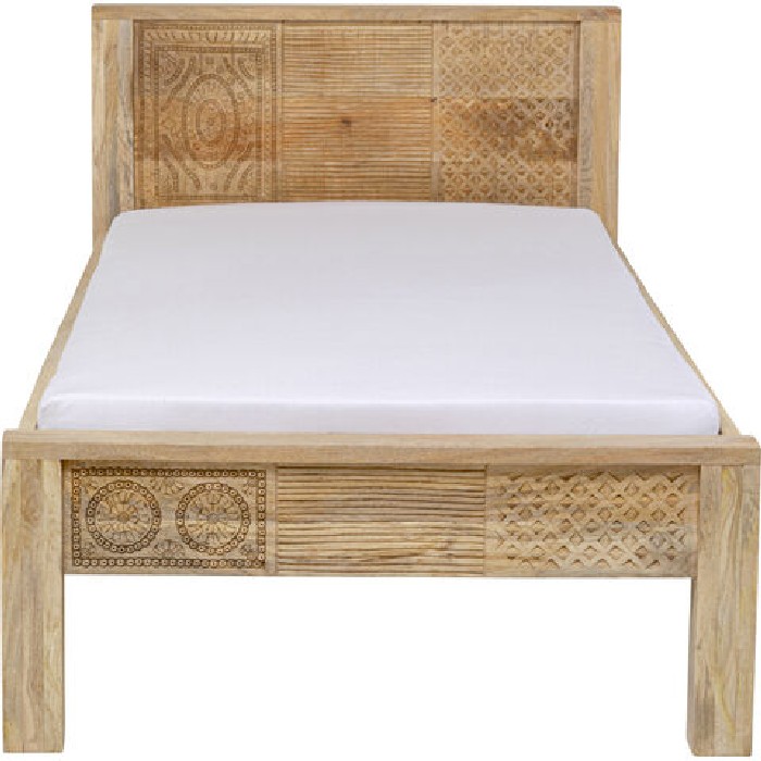 bedrooms/double-beds/kare-puro-high-wooden-bed-for-100cm-x-200cm-mattress