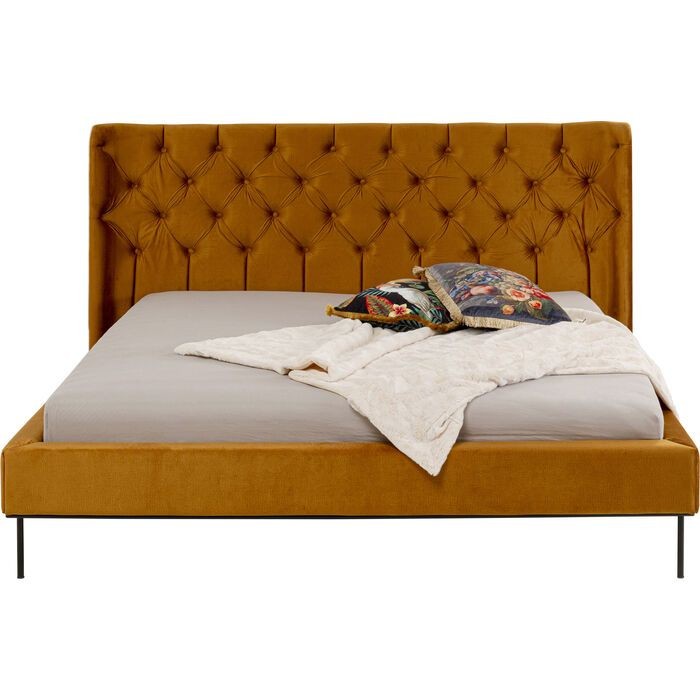 bedrooms/double-beds/kare-bed-audrey-gold-160cm-x-200cm