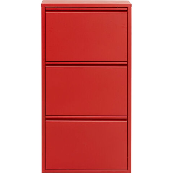 household-goods/shoe-racks-cabinets/kare-caruso-3-shoe-cabinet-red