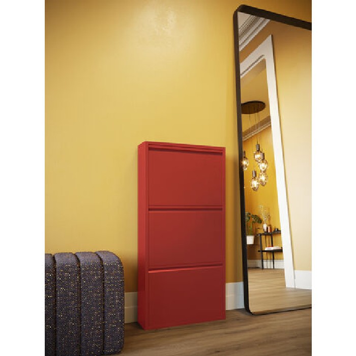 household-goods/shoe-racks-cabinets/kare-caruso-3-shoe-cabinet-red