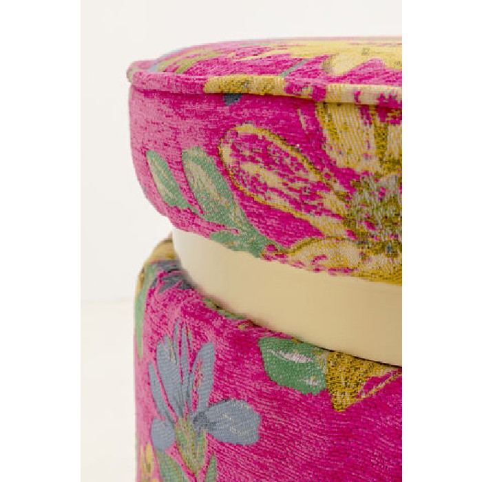 living/seating-accents/kare-flower-fever-stool-pink-diameter-39cm