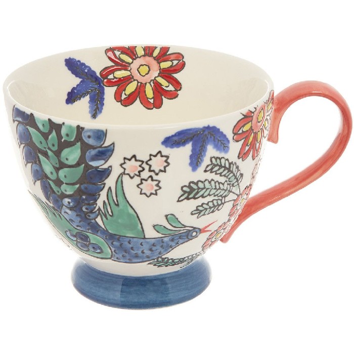 tableware/mugs-cups/coincasa-stoneware-breakfast-cup-painted-by-hand-7109050