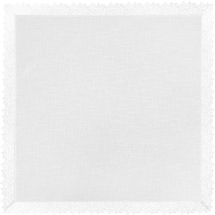 tableware/centrepieces-fruit-bowls/coincasa-cotton-centrepiece-with-lace-edging