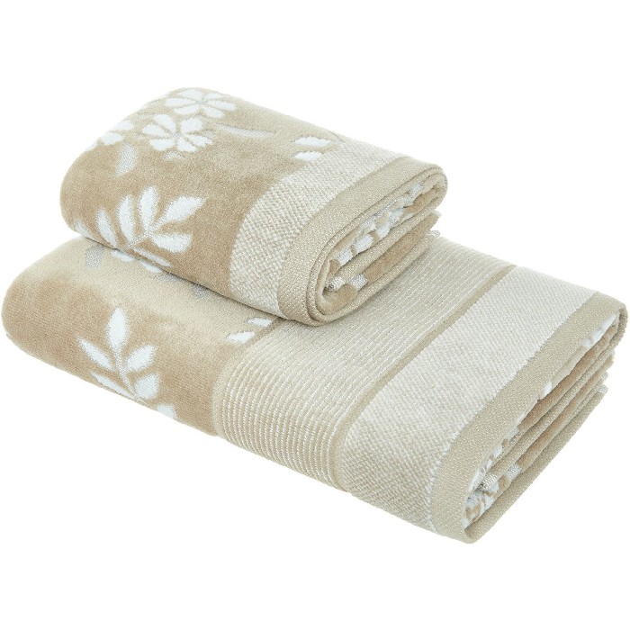 home-textiles/bath-linen-towels/coincasa-portofino-cotton-velor-towel-with-floral-motif-one-towel-only-7156738