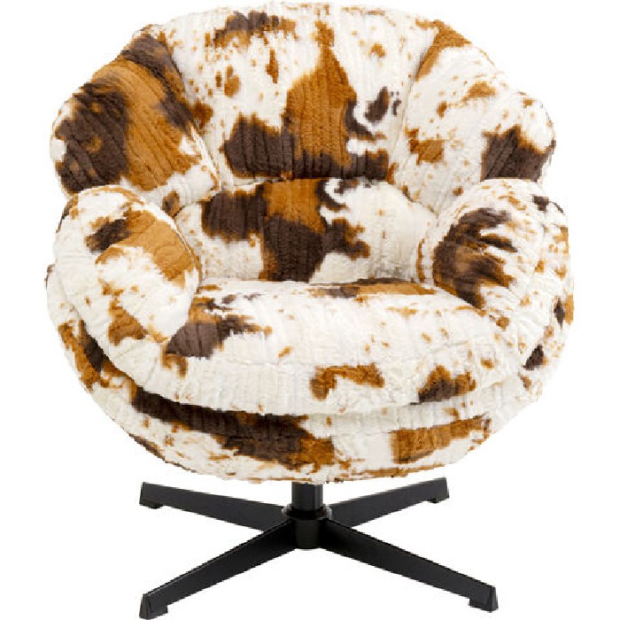 sofas/designer-armchairs/kare-cutie-cow-swivel-armchair