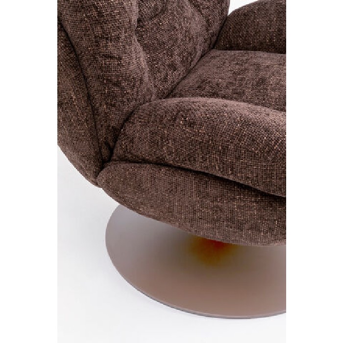 sofas/designer-armchairs/kare-cosy-swivel-armchair-brown