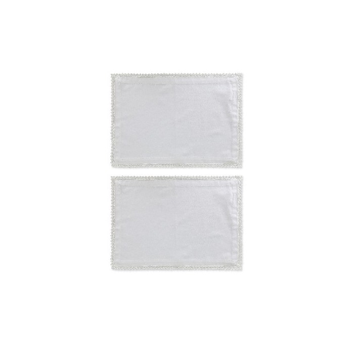 tableware/placemats-coasters-trivets/coincasa-set-of-2-cotton-twill-placemats-with-embroidery