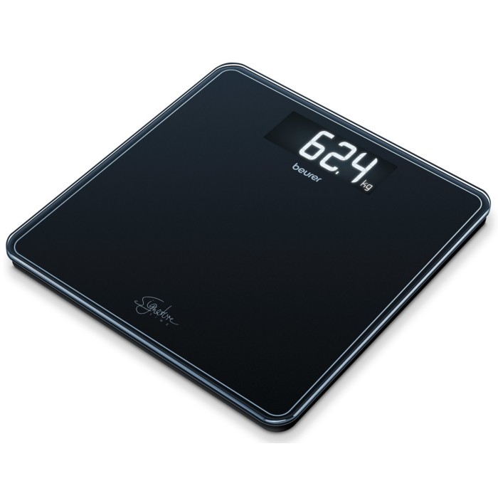 bathrooms/bathroom-weighing-scales/beurer-diagnostic-scale-black-glass-200kg