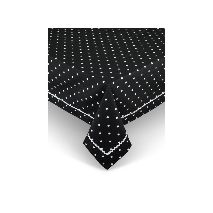 home-textiles/table-cloths-runners/coincasa-cotton-tablecloth-with-polka-dot-print