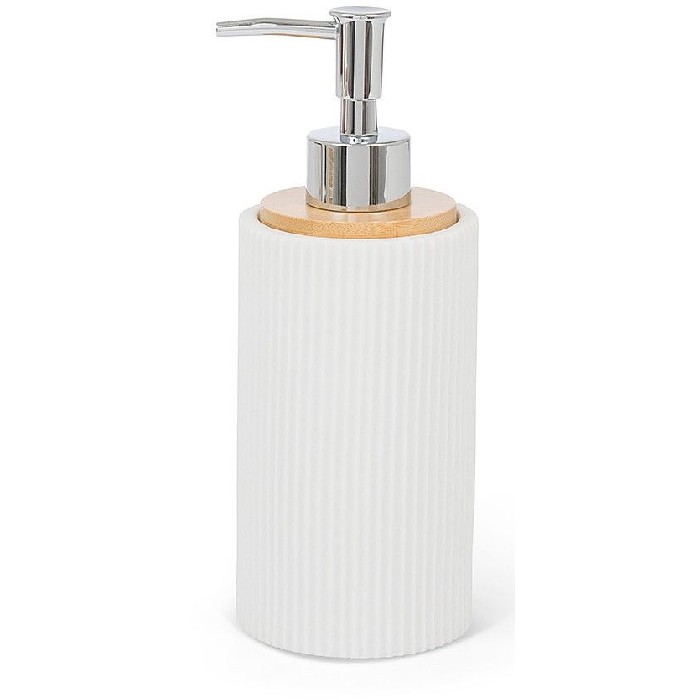 bathrooms/sink-accessories/coincasa-striped-polyresin-soap-dispenser-7357082