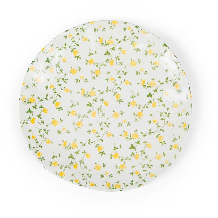 tableware/plates-bowls/coincasa-porcelain-dinner-plate-with-little-flower-motif-7368882
