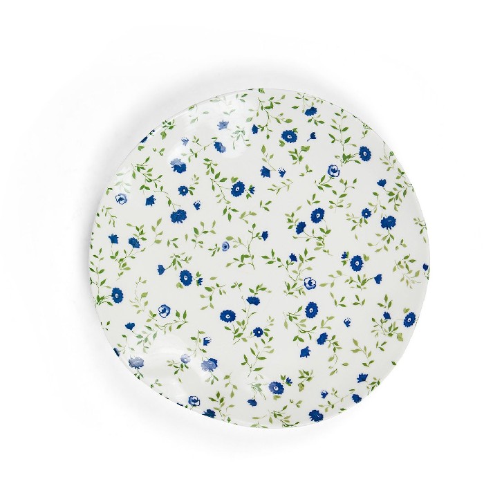 tableware/plates-bowls/coincasa-porcelain-dinner-plate-with-little-flower-motif-7368883