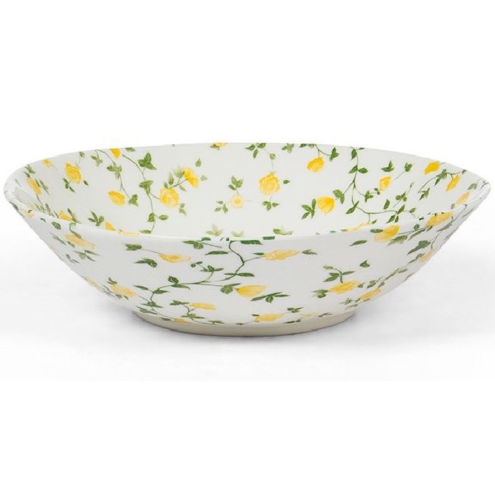 tableware/plates-bowls/coincasa-porcelain-soup-plate-with-flower-motif-7368895