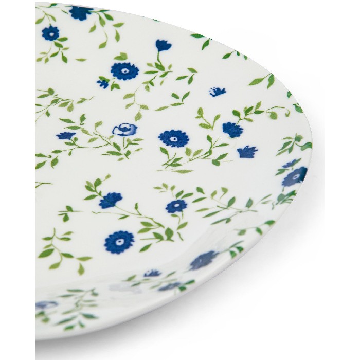 tableware/plates-bowls/coincasa-porcelain-fruit-plate-with-flower-motif-7368898
