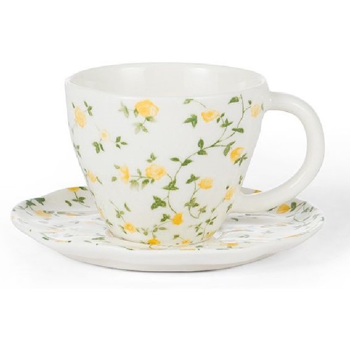 tableware/mugs-cups/coincasa-porcelain-coffee-cup-with-flower-motif-7368903