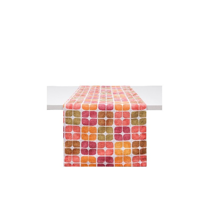 home-textiles/table-cloths-runners/promo-coincasa-cotton-table-runner-with-tile-print