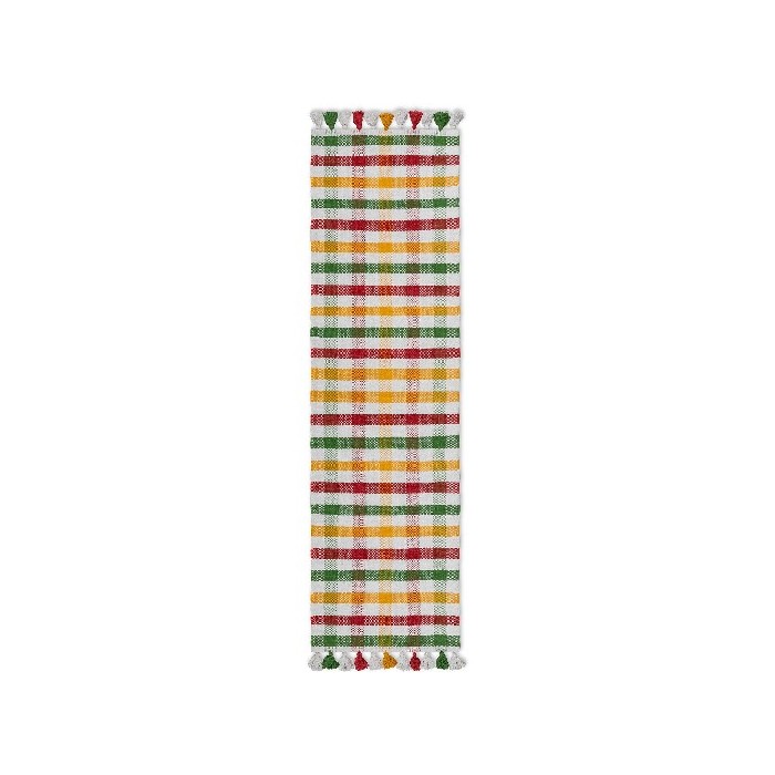 home-textiles/kitchen-textiles/coincasa-yarn-dyed-cotton-kitchen-rug-with-check-pattern-7394974