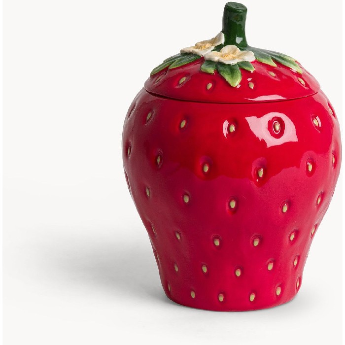 kitchenware/food-storage/coincasa-strawberry-ceramic-biscuit-tin