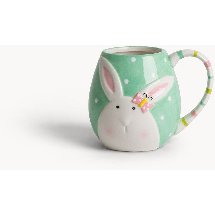 tableware/mugs-cups/coincasa-rabbit-decoration-ceramic-mug