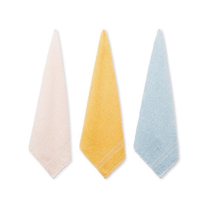 home-textiles/kitchen-textiles/coincasa-set-of-3-solid-color-cotton-sponge-tea-towels-7395407
