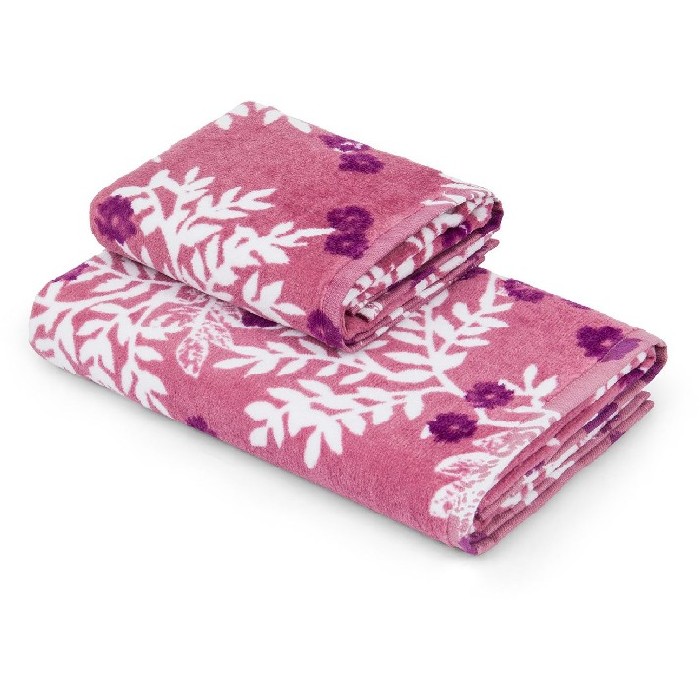 home-textiles/bath-linen-towels/coincasa-velour-cotton-terry-towel-with-floral-print-one-towel-only-7396250