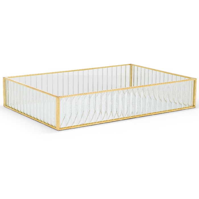 tableware/serveware/coincasa-decorative-glass-tray-with-golden-edges-7406833