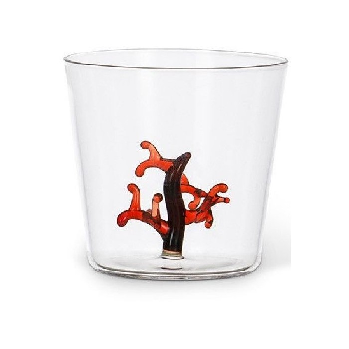 tableware/glassware/coincasa-borosilicate-glass-tumbler-with-coral-detail