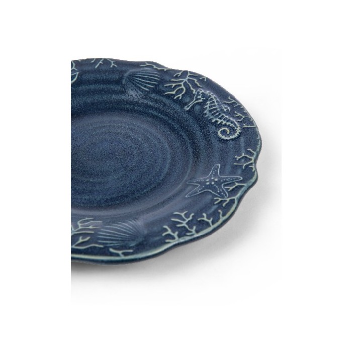 tableware/serveware/coincasa-blue-porcelain-bread-plate
