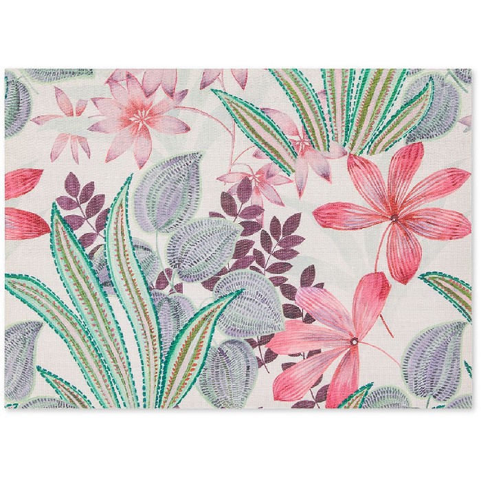 tableware/placemats-coasters-trivets/coincasa-aloe-print-pvc-placemat-7408729