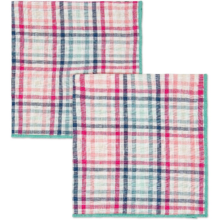 tableware/miscellaneous-tableware/coincasa-set-of-2-pure-linen-check-pattern-napkins-7408771