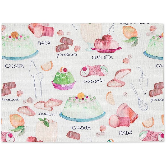 tableware/placemats-coasters-trivets/coincasa-dessert-print-pvc-placemat-7408825