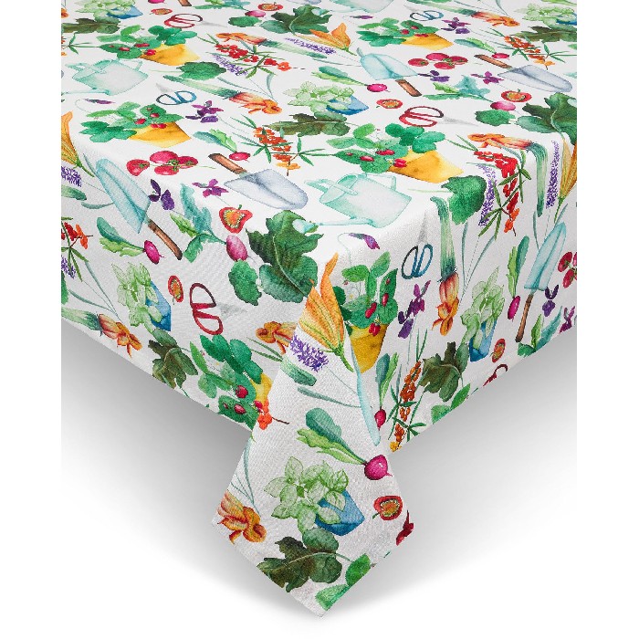 home-textiles/table-cloths-runners/promo-coincasa-vegetable-print-cotton-panama-tablecloth-7409114
