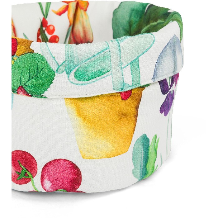 tableware/centrepieces-fruit-bowls/coincasa-vegetable-print-cotton-panama-storage-basket-7409125