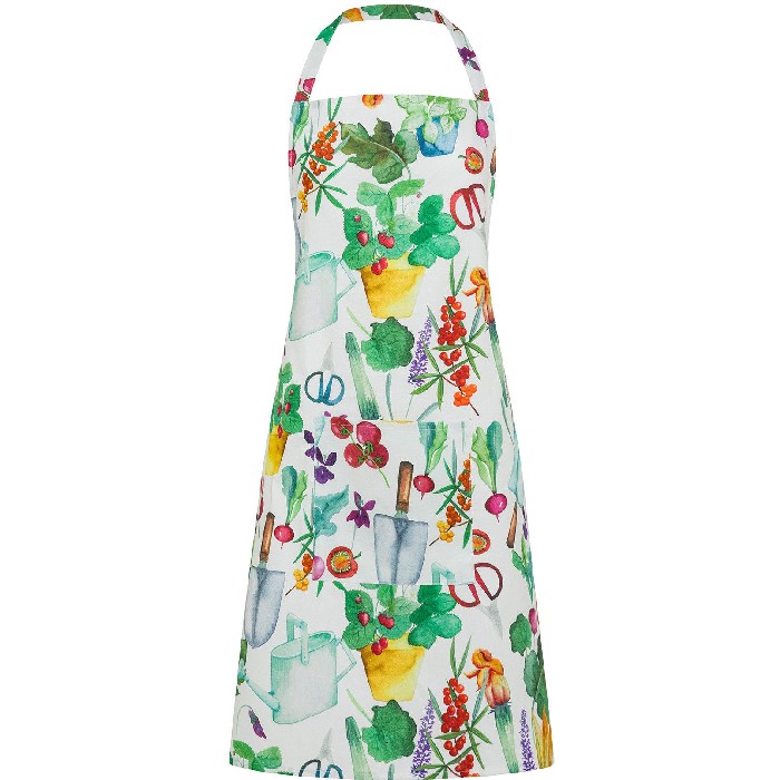 home-textiles/kitchen-textiles/coincasa-vegetable-print-cotton-panama-kitchen-apron-7409126