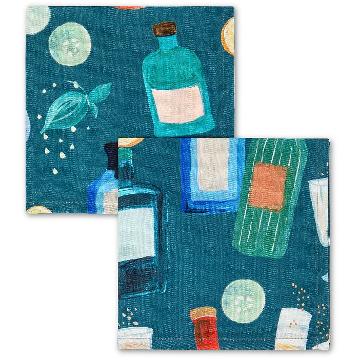 tableware/miscellaneous-tableware/coincasa-set-of-2-panama-cotton-napkins-with-aperitif-print-7409146