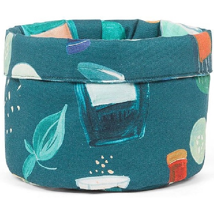 tableware/centrepieces-fruit-bowls/coincasa-aperitif-print-panama-cotton-storage-basket-7409151