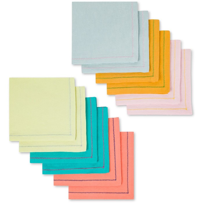 tableware/miscellaneous-tableware/coincasa-set-of-2-solid-color-linen-blend-napkins-7409712