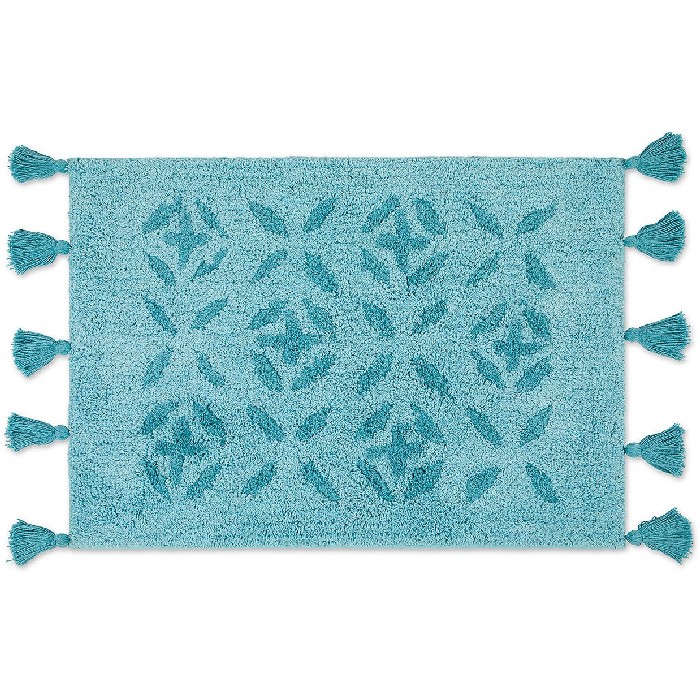 home-textiles/bathroom-carpets/coincasa-bathroom-rug-in-soft-cotton-with-geometric-pattern-7409782