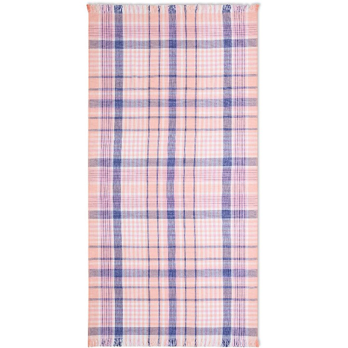 outdoor/beach-related/coincasa-pure-cotton-beach-towel-with-checked-pattern-7409998