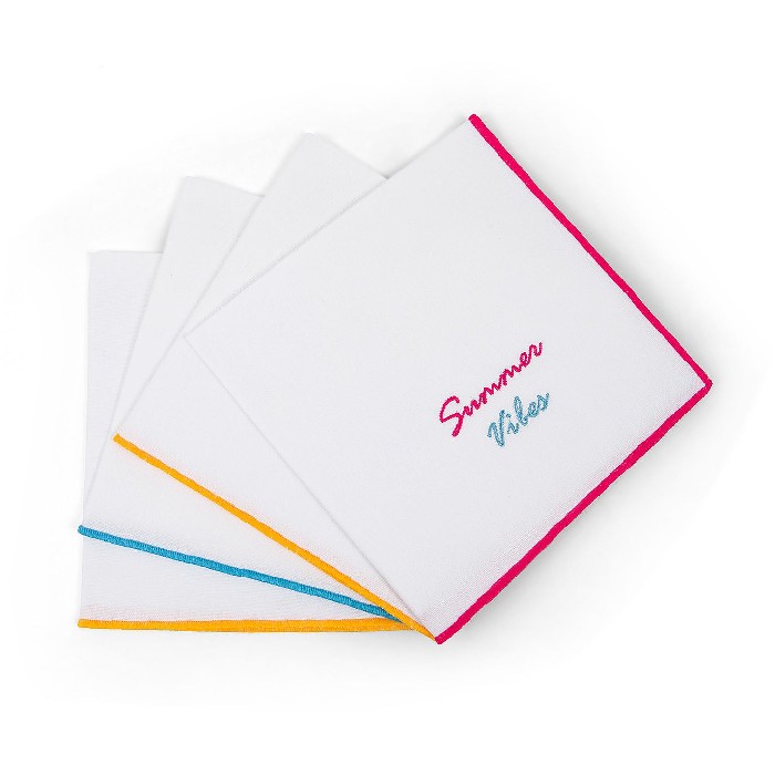 tableware/miscellaneous-tableware/coincasa-set-of-4-napkins-with-colorful-embroidery-7410347