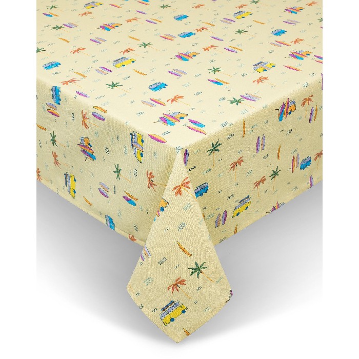 home-textiles/table-cloths-runners/coincasa-tablecloth-with-surf-print-in-pure-cotton-7410364