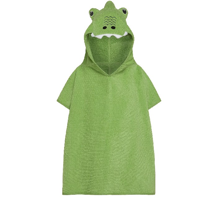 home-textiles/bathrobes-dressing-gowns/coincasa-crocodile-motif-terry-poncho-for-children-7411022