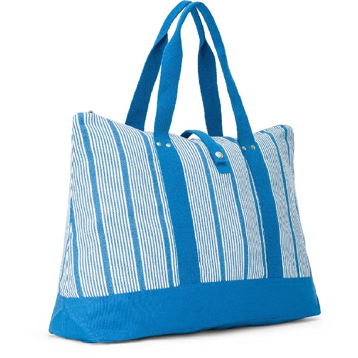 outdoor/beach-related/coincasa-fabric-beach-bag-with-double-closure